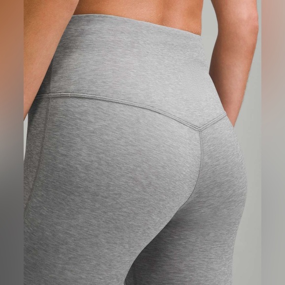 Lululemon Align High-Rise Mini-Flare Pant *Regular Heathered Core Medium Grey 12 - Picture 4 of 9